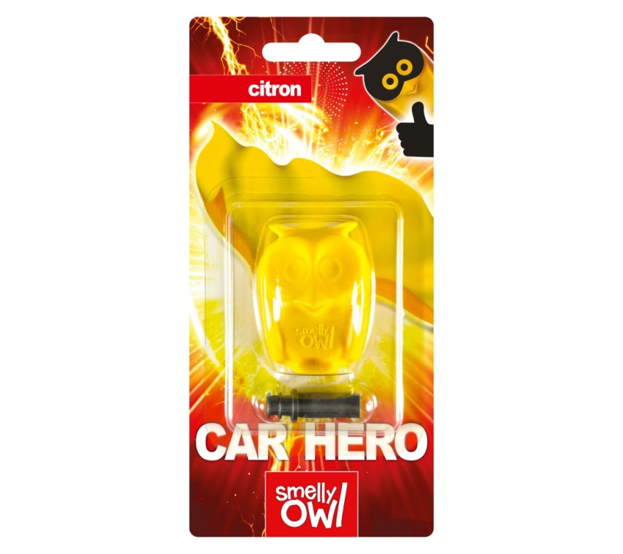 ZAPACH SMELLY OWL CITRON - ZAPACHOWA SOWA DO KRATKI NAWIEWU
