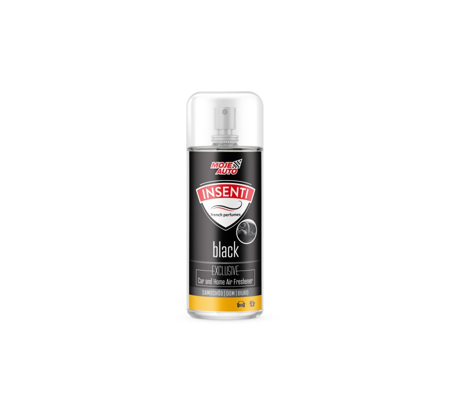 ODŚWIEŻACZ POWIETRZA 50ML BLACK INSENTI SPRAY / MOJE AUTO