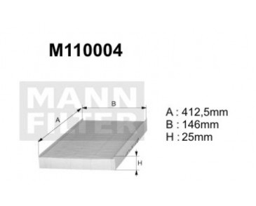 M110004 (K1009)  Filtr kabinowyDENCKERMANN