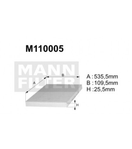 M110005 (K1024) filtr kabinowyDENCKERMANN