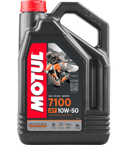 OLEJ MOTUL 10W50 4L 7100 4T / MOTOCYKLE