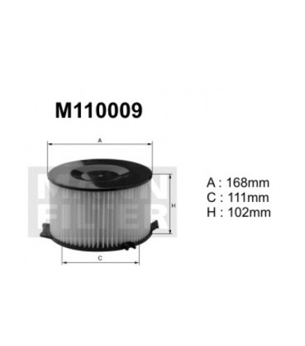 M110009 (K1037)  filtr kabinowyDENCKERMANN