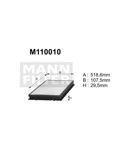 M110010 ( K1008 ) filtr kabinowyDENCKERMANN