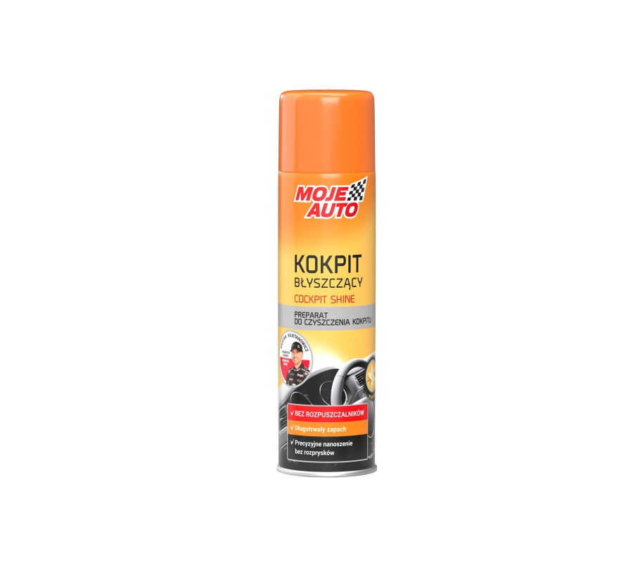 KOKPIT BŁYSZCZĄCY WANILIOWY 500ML / MOJE AUTO