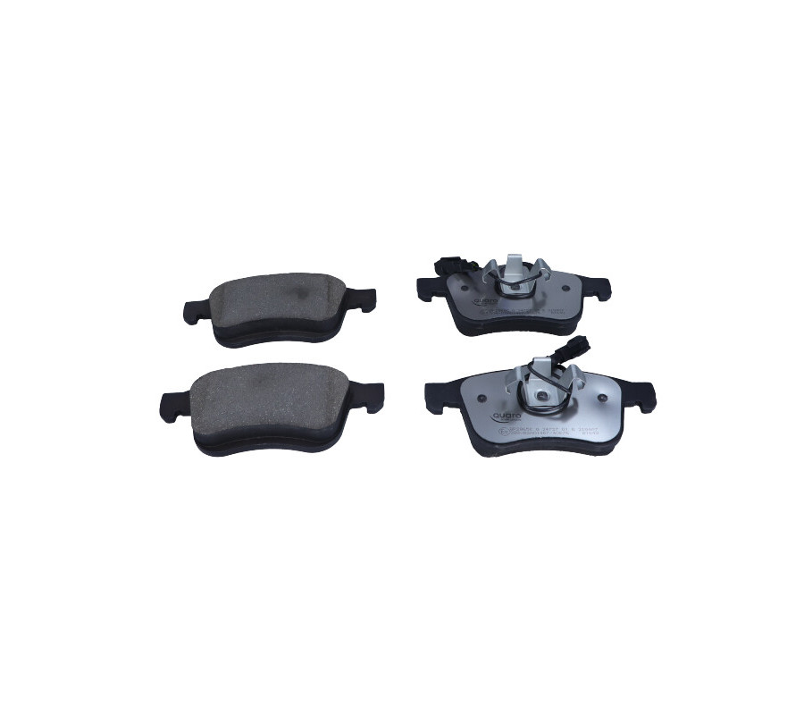 KLOCKI HAM. FIAT P. DOBLO 10- 1,3-2,0/OPEL COMBO 12- DLA TARCZY 305MM QUARO SILVER CERAMIC