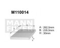 M110014 (K1055) Filtr kabinowyDENCKERMANN
