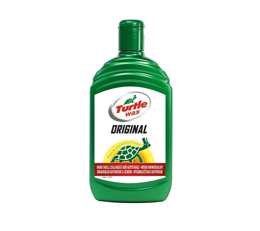 WOSK W PŁYNIE 500ML UNIWERSALNY ORIGINAL CAR WAX / TURTLE WAX GREEN LINE
