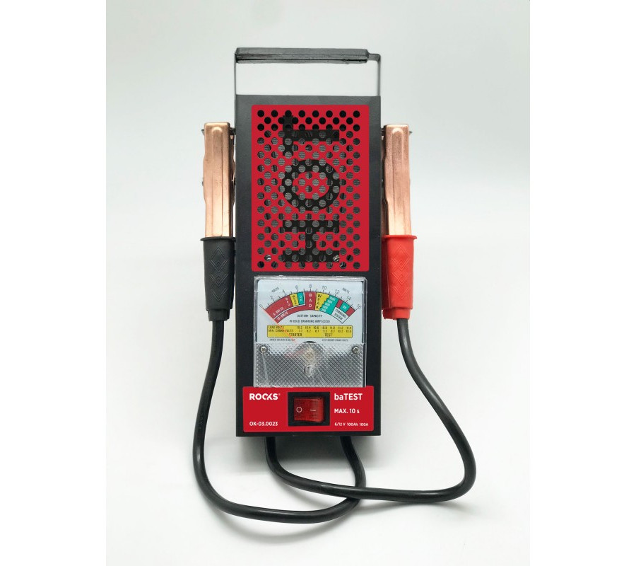 TESTER AKUMULATORÓW 6/12V, 100A, 200-1000 CCA, 100 AH