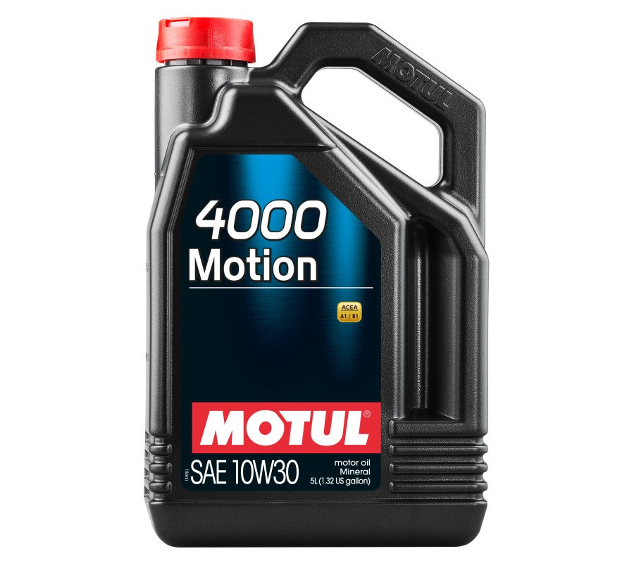 OLEJ MOTUL 10W30 5L 4000 MOTION A1/B1 / SL/CF