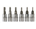 ZESTAW KLUCZY TRZPIENIOWYCH 1/4 TORX T8-T30, 6 CZ.