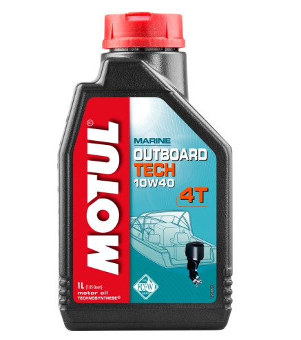 OLEJ MOTUL 10W40 1L OUTBOARD TECH 4T SJ/SG