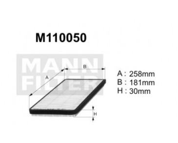 M110050 (K1045A) filtr kabinowyDENCKERMANN