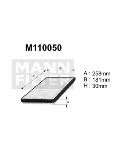 M110050 (K1045A) filtr kabinowyDENCKERMANN