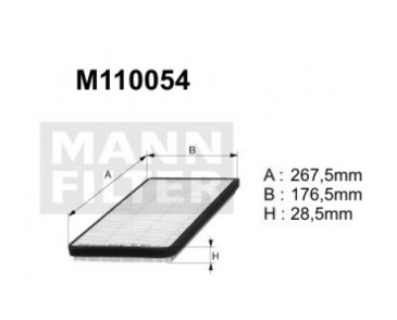 M110054 (K1117, M110327)  filtr kabinowyDENCKERMANN