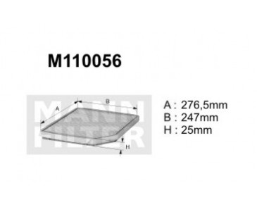 M110056 (K1126)  filtr kabinowyDENCKERMANN