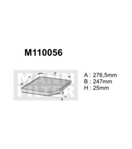 M110056 (K1126)  filtr kabinowyDENCKERMANN