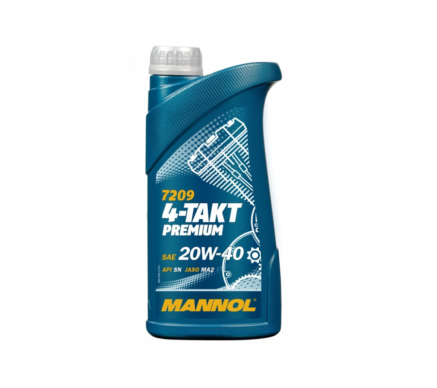 OLEJ MANNOL 20W40 1L 4T MOTORBIKE PREMIUM SM / JASO MA2
