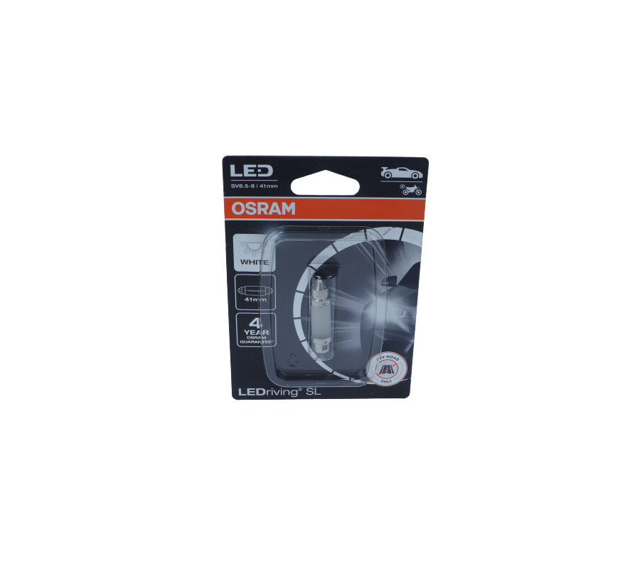 ŻARÓWKA LEDRIVING SL C5W BIAŁA BLISTER 1 SZT LED (BRAK ECE)