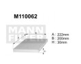 M110062 (K1060) Filtr kabinowyDENCKERMANN
