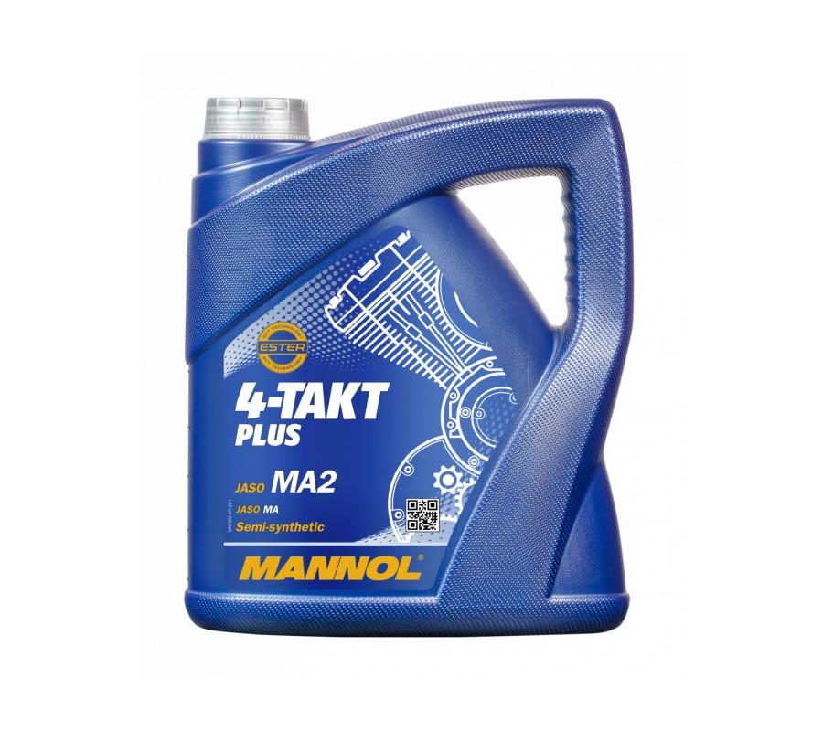 OLEJ MANNOL 10W40 4L 4T PLUS API SL JASO MA/MA2