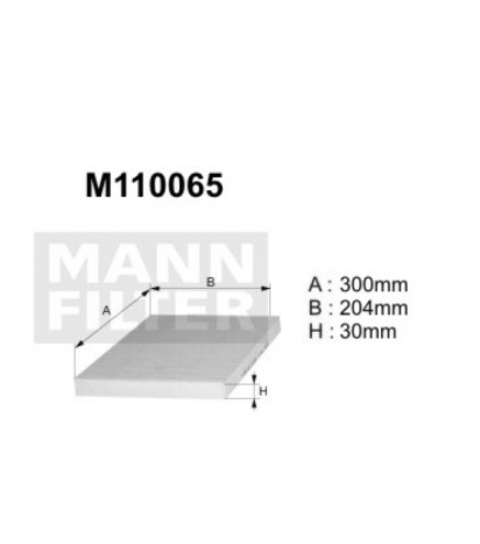 M110065 (K1078) filtr kabinowyDENCKERMANN