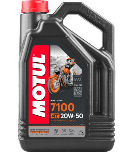 OLEJ MOTUL 20W50 4L 7100 4T / MOTOCYKLE