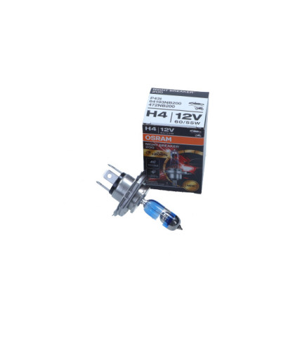 ŻARÓWKA H4 12V/60/55W P43T +200% NIGHT BREAKER