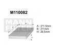 M110082 (K1017) Filtr kabinowyDENCKERMANN
