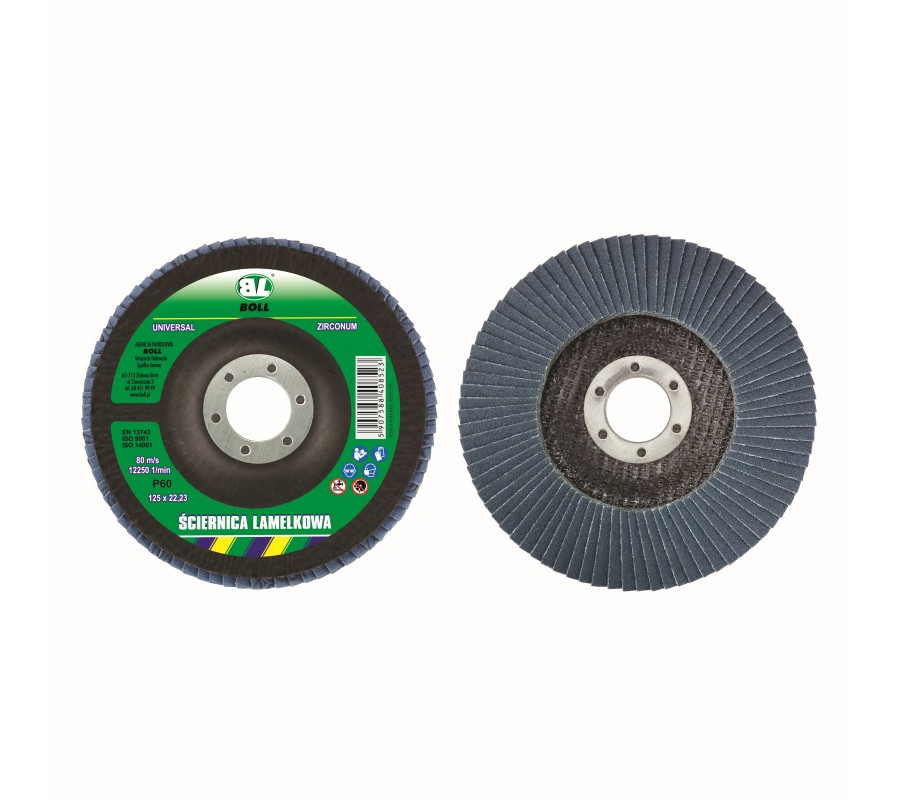 ŚCIERNICA LAMELKOWA 125X22-95A-P60 (1SZT.)