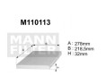 M110113 (K1155)  filtr kabinowyDENCKERMANN