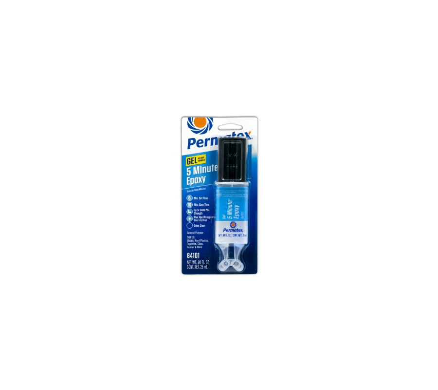 KLEJ EPOKSYDOWY PRZEŹROCZYSTY (5 MINUT) 25ML / PERMATEX