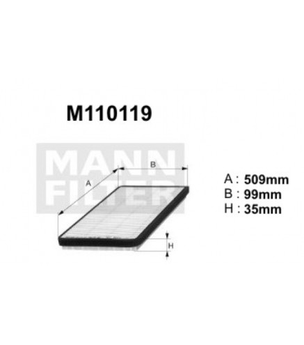 M110119 (K1148A)  Filtr kabinowyDENCKERMANN