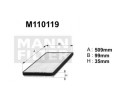 M110119 (K1148A)  Filtr kabinowyDENCKERMANN