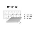 M110122 (K1054A) filtr kabinowyDENCKERMANN