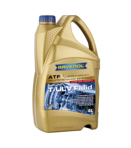 OLEJ RAVENOL ATF T-ULV FLUID 4L / G 053 001 A2 / VOLVO 314921173/314921172 / PSA 16 350 560 80 / BMW 83 22 2 413 477 / BMW ATF 7