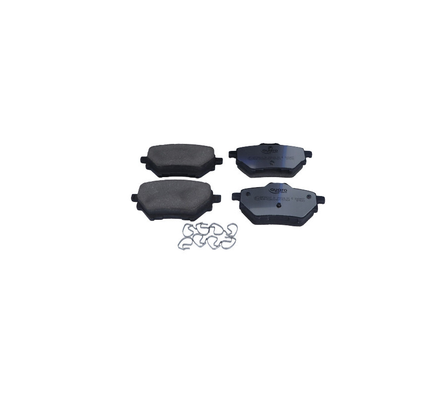 KLOCKI HAM. CITROEN T. C4 PICASSO 13- QUARO SILVER CERAMIC