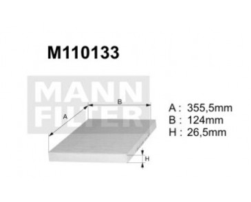 M110133 filtr kabinowy Denckermann