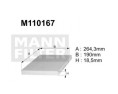 M110167 (K1107) filtr kabinowyDENCKERMANN
