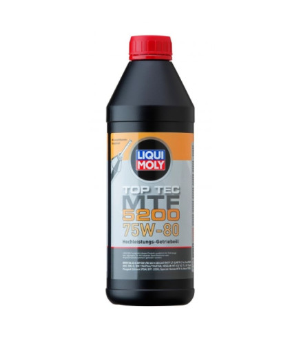 OLEJ LIQUI MOLY 75W80 1L TOP TEC 5200 GL4 / B71 2330 / BMW 83 22 0 309 031 / SYNT. / WSD-M2C 200-C