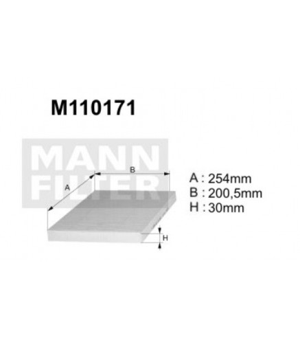 M110171 (K1102) filtr kabinowyDENCKERMANN
