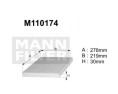 M110174 (K1155A)  Filtr kabinowyDENCKERMANN
