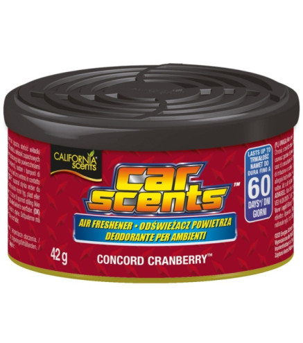 ZAPACH CALIFORNIA SCENTS CONCORD CRANBERRY - PUSZKA ZAPACHOWA 42G