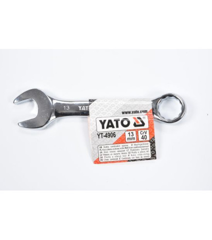 KLUCZ PŁASKO-OCZKOWY 13 MM KRÓTKI