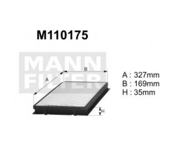 M110175 (K1020, M110021) Filtr kabinowyDENCKERMANN