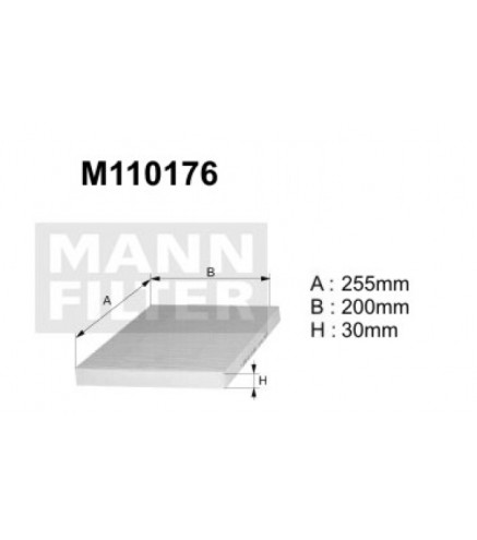 M110176 (K1102A) filtr kabinowyDENCKERMANN