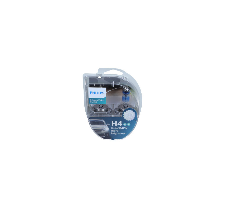 ŻARÓWKA H4 12V 60/55W P43T-38 X-TREMEVISION PRO150 2SZT.