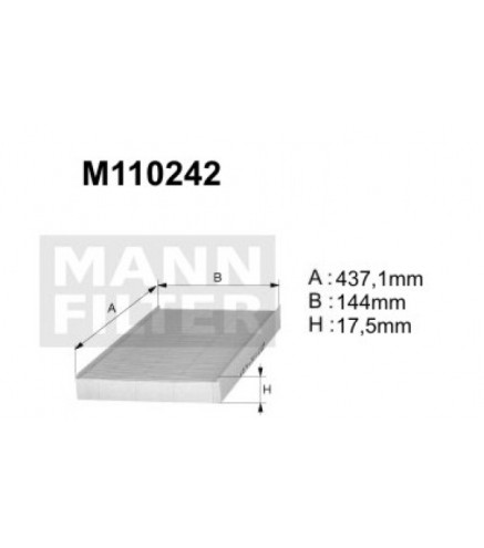 M110242 (K1056) filtr kabinowyDENCKERMANN