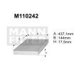 M110242 (K1056) filtr kabinowyDENCKERMANN