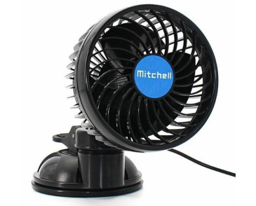 WENTYLATOR SAMOCHODOWY TURBO 12V - PRZYSSAWKA 4,5
