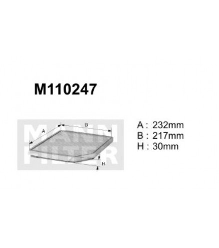 M110247 (M110248) filtr kabinowyDenckermann